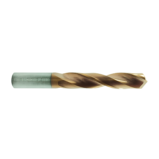 Carbide Drill Bit - 12mm 2 Flute 55HRC