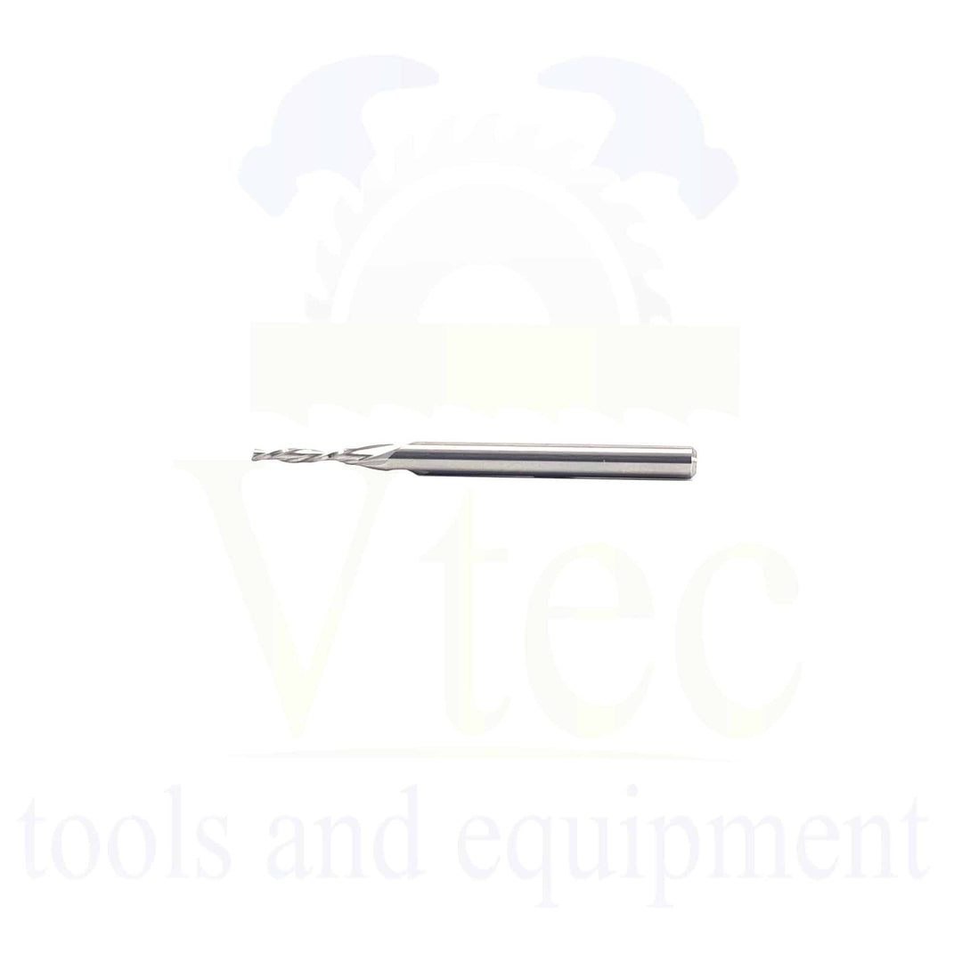 1.5mm Spiral Downcut End Mill