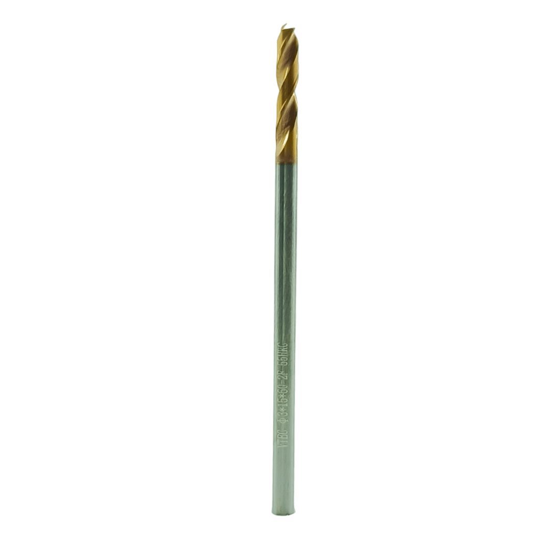 Carbide Drill Bit - 3mm 2 Flute 55HRC