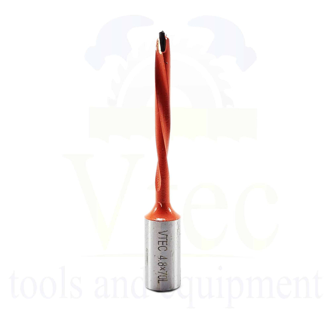 Dowel Drilling Bit (left hand) 4.8mmx70mm