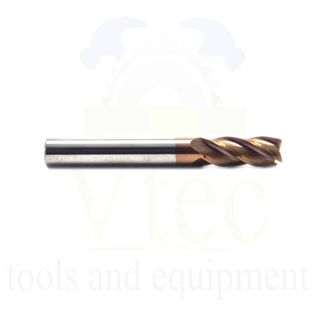 Carbide End Mill - 10mm HRC 55