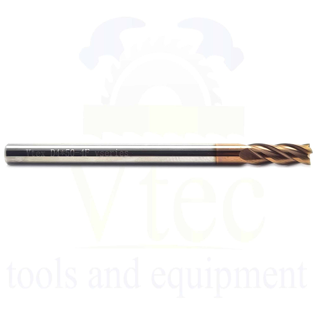 Carbide End Mill - 4mm HRC 55