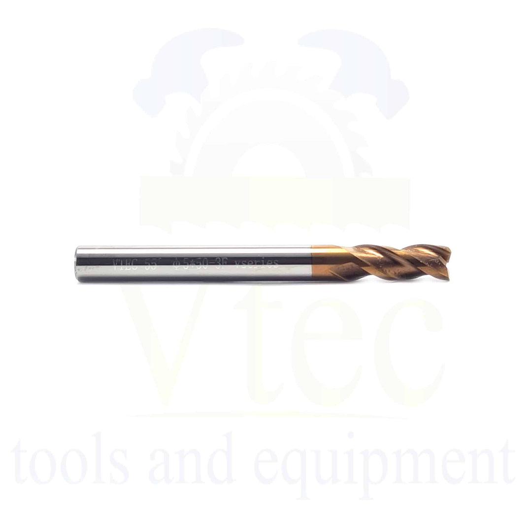 Carbide End Mill - 5mm HRC 55