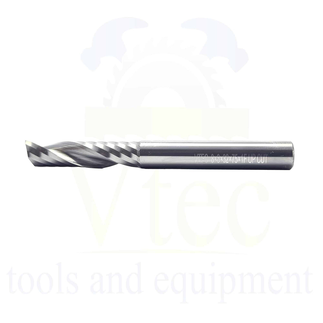 8mm Single Flute Solid Carbide End Mill