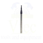 Load image into Gallery viewer, Ballnose Carbide End Mill - R1 (2mm) 45HRC

