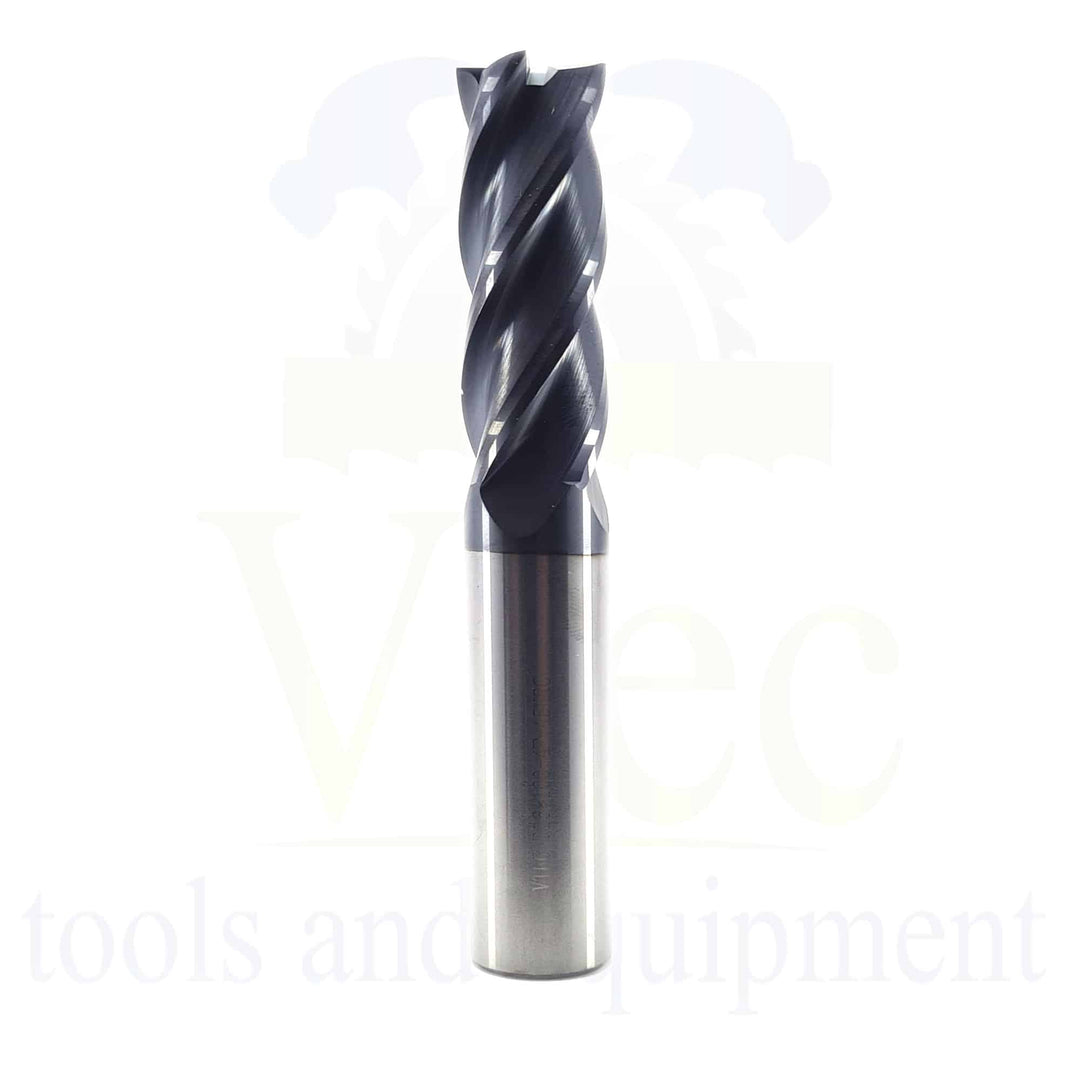 Carbide End Mill - 16mm 4 Flute 45HRC