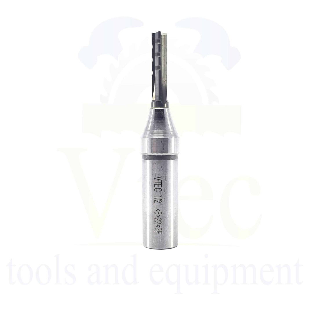 TCT Half Inch x 6mm 3 Flute with Chipbreaker End Mill