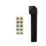 Load image into Gallery viewer, SER-16ERAG60-25mm External Threading Tool Holder + 10 16ERAG60 Inserts

