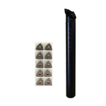 Load image into Gallery viewer, MWLNR-08 S25mm Boring Bar + 10 WMNG08 Inserts
